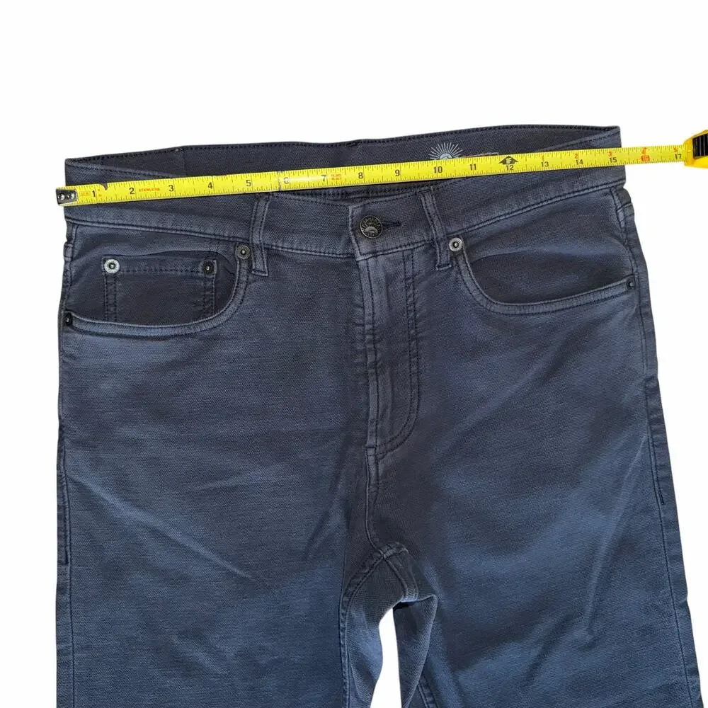Faherty Men’s Stretch 5 Pocket Jeans Gray Size 30x32 Soft Premium Pants